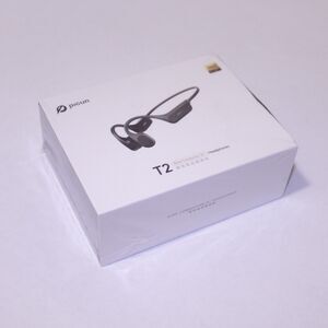 Picun T2 Bone Conduction Headphones – Black – Wireless Open‑Ear Design